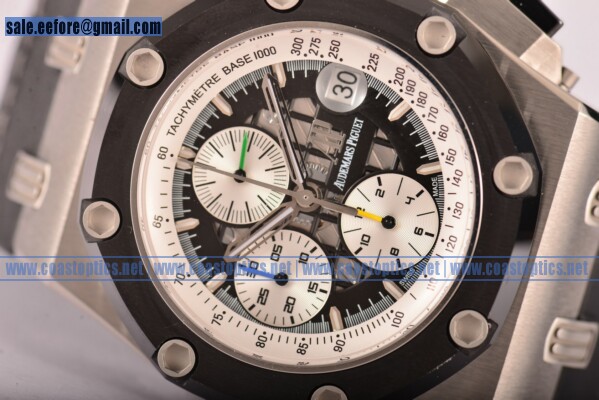 Audemars Piguet Rubens Barrichello Chrono 1:1 Clone Replica Watch Steel 26078IO.OO.D001VS.01 (JF) - Click Image to Close